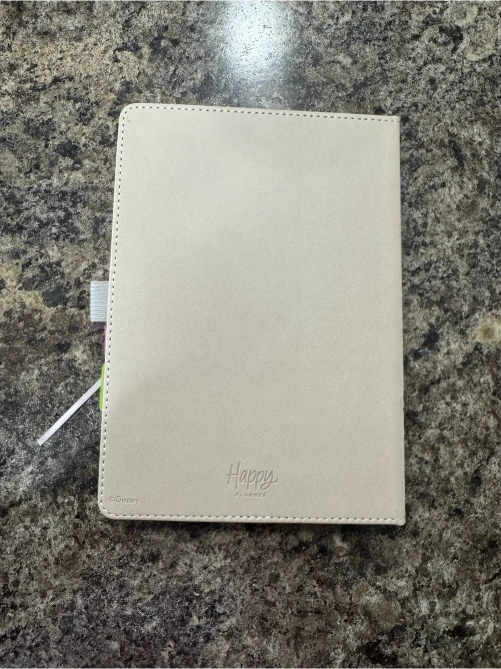 Happy planner Mickey Mouse undated weekly planner with tassel